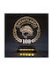 World of Wood Decorative Lamp Olympiakos 100 Years LED 22x18cm