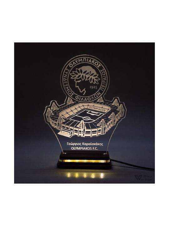 World of Wood Decorative Lamp Olympiacos Georgi...