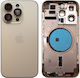 Apple iPhone 14 Pro Gold Battery Cover Oem
