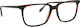 Unisex Kunststoff Brillengestell mit Rezept Germano Gambini Gg100 Ts6 55