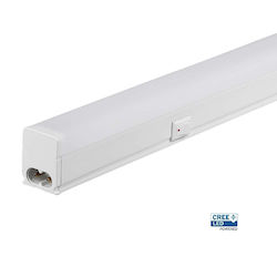 LED Under-Cabinet Light with Switch T5 30cm 4W V-TAC Cree Chip 400lm Warm White 3000K 6yrs Wty 216896 LED Under-Cabinet Light with Switch T5 30cm 4W V-TAC Cree Chip 400lm Warm White 3000K 6yrs Wty 216896