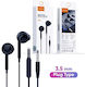 Vidvie In-ear Handsfree Ακουστικά με Βύσμα 3.5mm Μαύρο