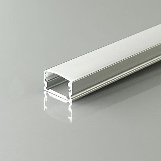 LED Strip Aluminum Profile Opal Cover 2m V-tac 14x7mm 24300vt