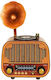 MD-1318BT Retro Tischplatte Radio Elektrisch mi...