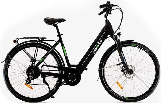 Velogreen Totem 28" Μαύρο Ηλεκτρικό Ποδήλατο Πόλης