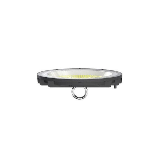 Eurolamp Φωτιστικό Καμπάνα 150W Ψυχρό Λευκό με Ενσωματωμένο LED Μαύρο