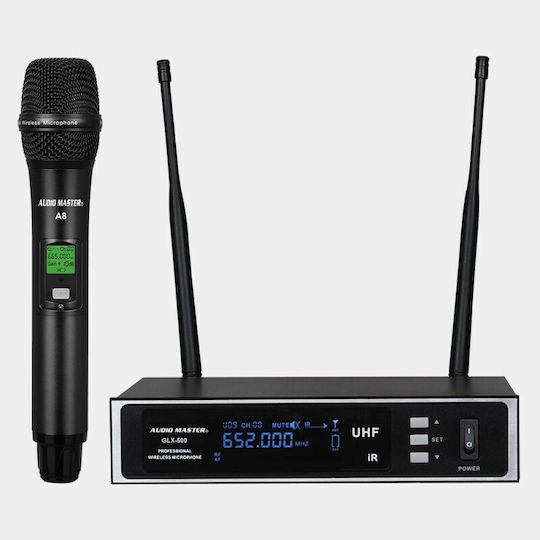 Audio Master GLX500-H Σετ Ασύρματο Δυναμικό Μικρόφωνο Χειρός