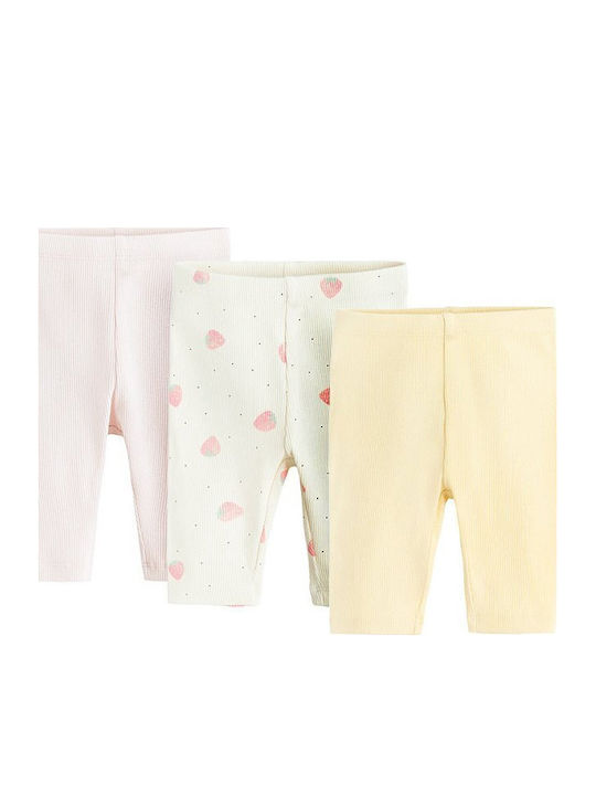 Set Kinderleggings Lange Mehrfarbige