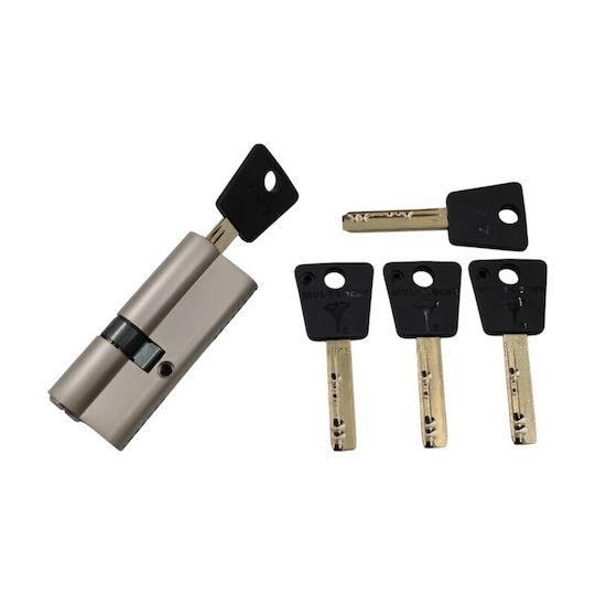 Mul-T-Lock Κύλινδρος Κλειδαριάς Ασφαλείας 76mm (31-45)