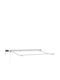 vidaXL White Awning Frame