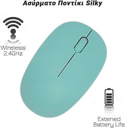 Mouse Wireless Silky Mint Mouse Wireless Silky Mint