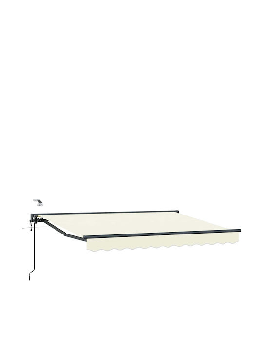 vidaXL Cort Terasă Bej 3x2.5m