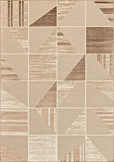 Newplan Lux 3070/74 Килим Пътека Кафяв 80x150см