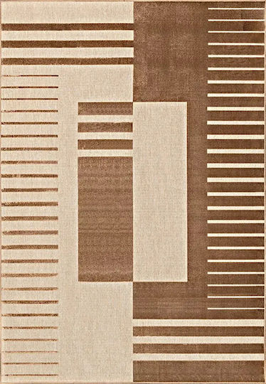 Newplan Lux 3069/74 Килим Пътека Кафяв 80x150см