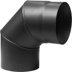 Καμινάδα Γωνία 90° Μαύρο Χάλυβα-ø200mm Parkanex