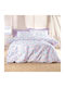 Rythmos Candy Σετ Σεντόνια Υπέρδιπλα με Λάστιχο 165x205+25εκ. Πολύχρωμο (4τμχ)