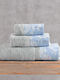Rythmos Rythmos Badetücher Set 3 Stück Candince Grau-Blau Gewicht 500gr/m²