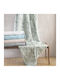 Rythmos Peony Zweisitzer-Sofa Überwurf Jacquard 180x240cm Beige