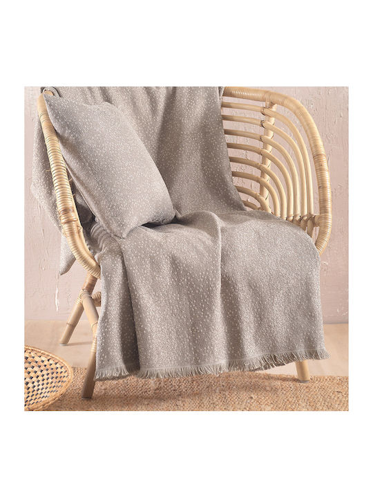 Rythmos Pixil Sofa Throw 2 Seater 2 Sides Jacqu...