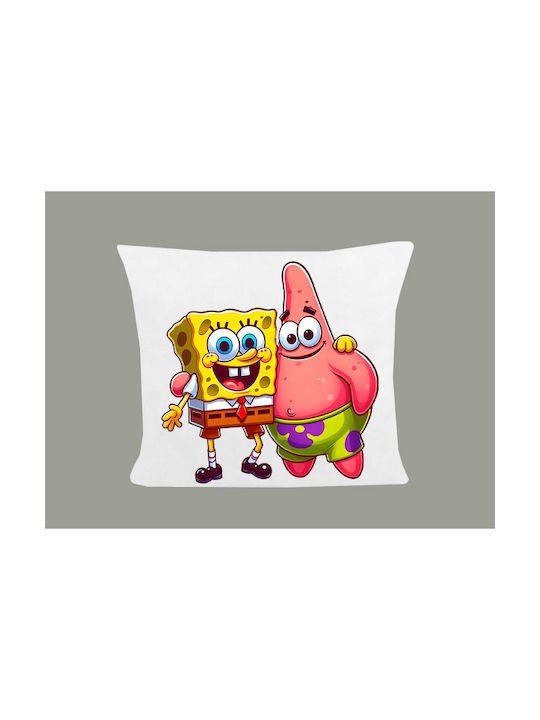 Photoretous Kids Throw Pillow Case SpongeBob Sq...