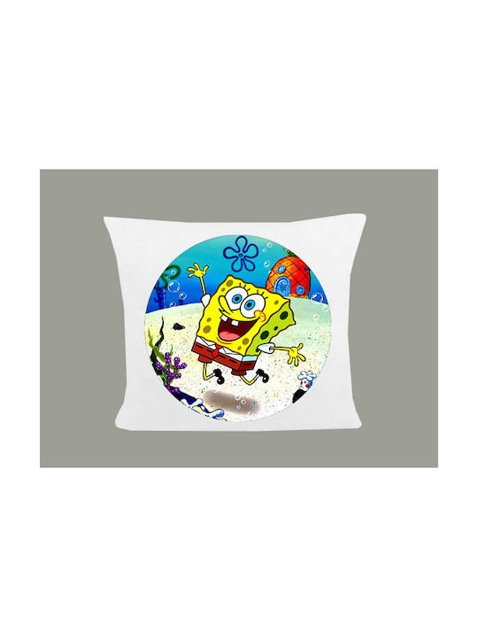 Photoretous Kids Throw Pillow Case SpongeBob Sq...