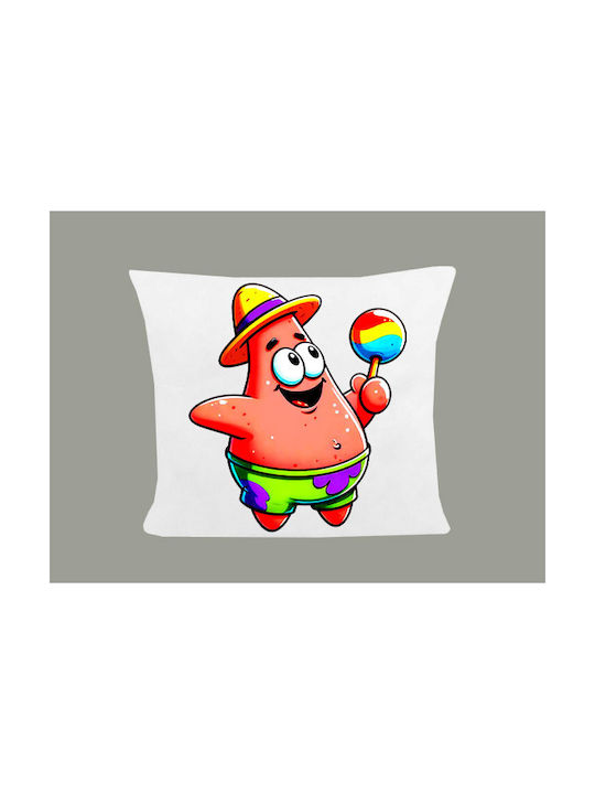 Photoretous Kids Decorative Pillow Case SpongeB...