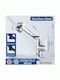 Mixing Salon Shampoo Bowl Sink Faucet Tall Black