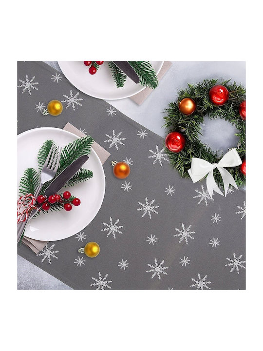 Orion Strom Cotton Runner Platek Gray 130x32cm