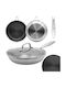 Brunbeste Pan from Steel with Lid with Non-Stick Coating 30cm