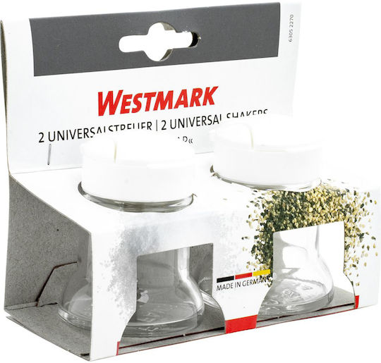 Westmark Westmark Salz Pfeffer Set Glas 2 Stücke Westmark Westmark Salz Pfeffer Set Glas 2 Stücke