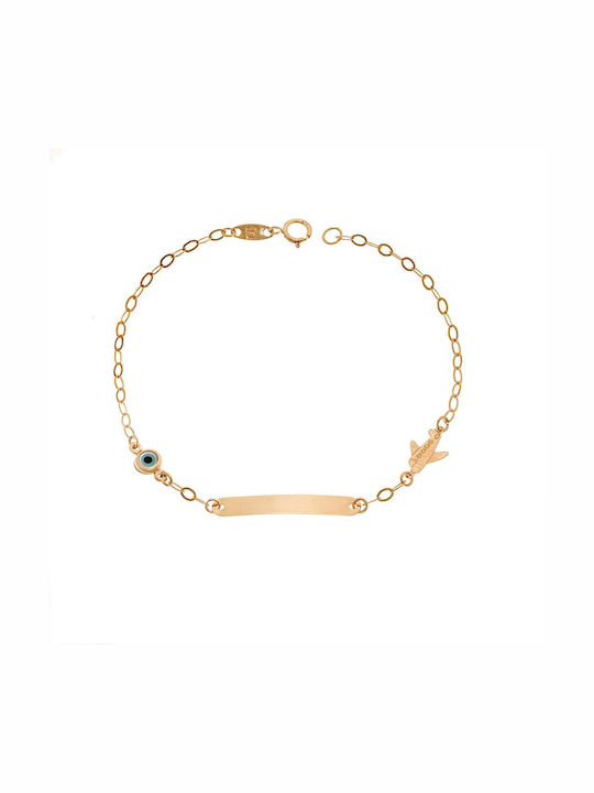 Gold Kinderarmband 9K