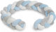 Interbaby Πάντα Πλεξούδα Εσωτερική Blue 12x150cm