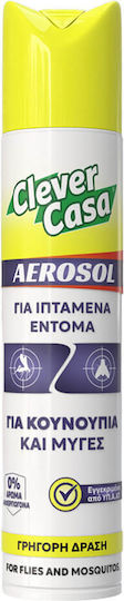Clever Insektizid Spray für Mücken / Fliegen 300ml