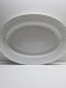 Cryspo Trio Regina Shallow Oval Plate Made of White Porcelain