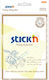 Hopax Transparent Adhesive Notes Tracing Paper 101 X 152 Mm 30 Sheets Stick'n Tracing Transparent
