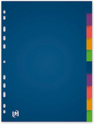 Oxford Plastic Dividers Color A4 120 Microns 10 Colors Set Oxford Oxford Plastic Dividers Color A4 120 Microns 10 Colors Set Oxford