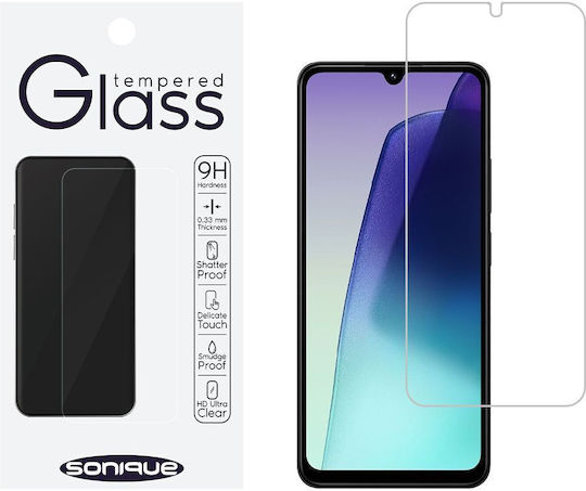 Sonique 2.5D 0.33мм Пълно Лепило Закалено Стъкло (Redmi 14C / Poco C75 Realme C75 4G)