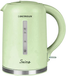 DictroLux 060270 1.7lt με Ισχύ 2200W Πράσινος DictroLux 060270 1.7lt με Ισχύ 2200W Πράσινος