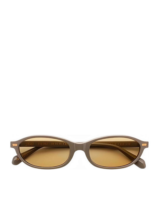 Gast Solea Unisex Sunglasses with Beige Frame a...
