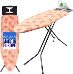Kadax Für Dampfbügeleisen Zusammenklappbares Bügelbrett 120x38cm 37714