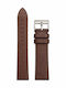 Rochet Δερμάτινο Λουράκι Καφέ 18mm