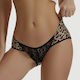 Κιλοτάκι Lace Ice Silk Sexy Women Panty Animal Print