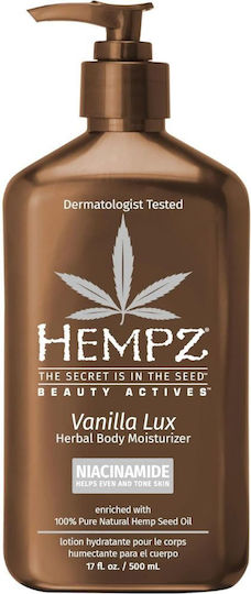 Hempz Herbal Ενυδατική Κρέμα Σώματος με Άρωμα Βανίλια 500ml
