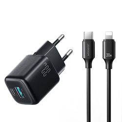 Joyroom Charger with USB-A Port and USB-C Port ...