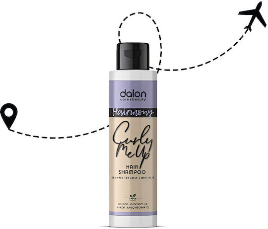 Dalon Hairmony Σαμπουάν Ενυδάτωσης & Λάμψης για Σγουρά Μαλλιά 100ml