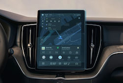 Pixsel Displayschutzfolie Für Auto-Audiozubehör Matte 12.9" Kompatibel Mit Volvo Xc60 Ii Facelift