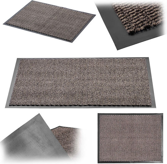 Kadax Kadax Non-Slip Brown Doormat 120x120cm Thickness 5mm