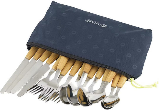 Outwell Calella Pouch Cutlery Set Travel Cutlery