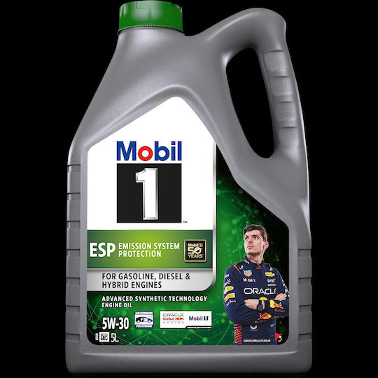 Mobil 1 ESP Синтетично Автомобилно Масло 5W-30 5л
