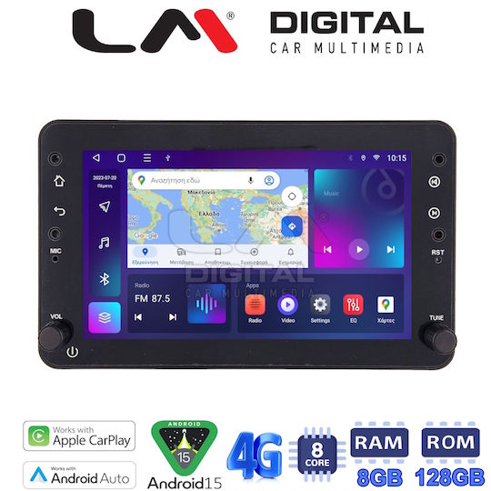 LM Digital Car Audio System for Alfa Romeo Brera 2006-2011 Bluetooth USB Wi-Fi GPS Apple CarPlay Android Auto